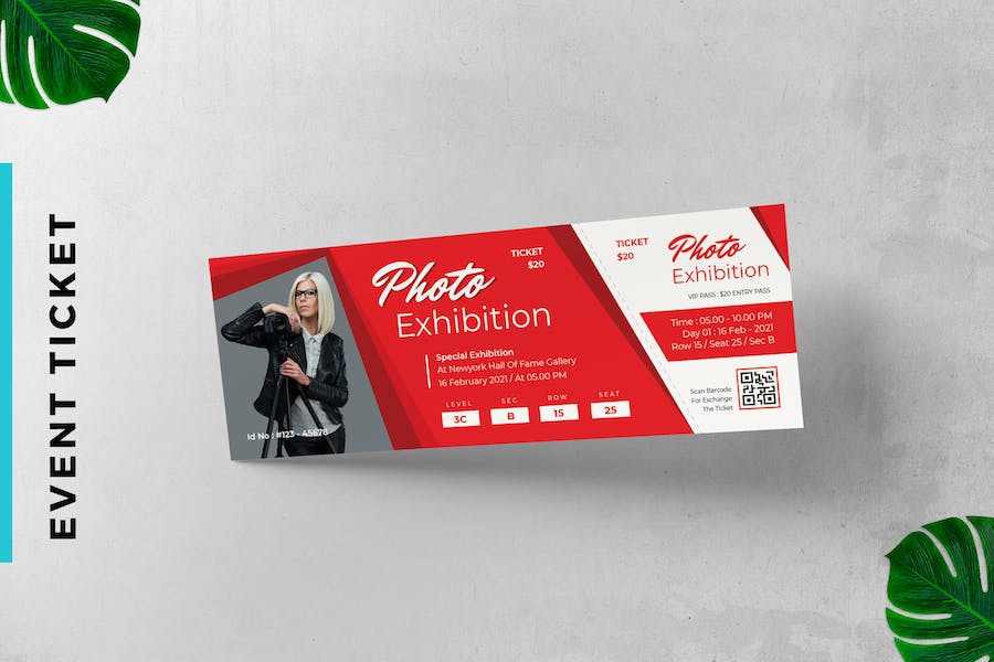 Event Ticket Photo Exhibition