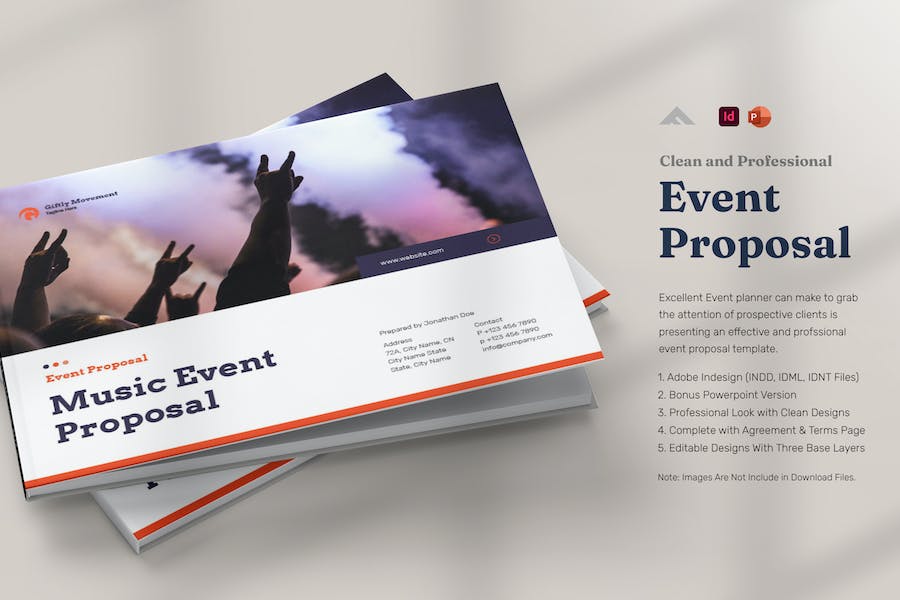 Music Event Sponsorship Proposal Template