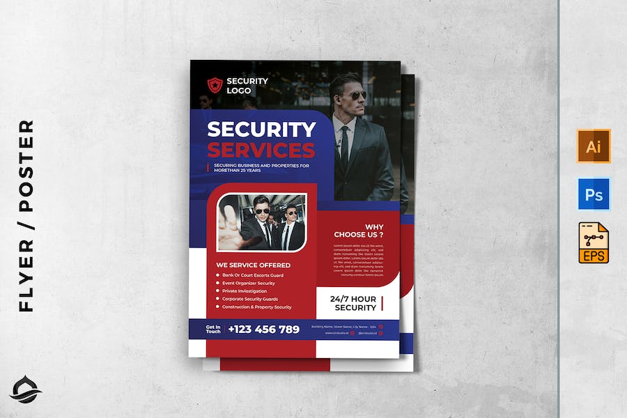 Security company flyer