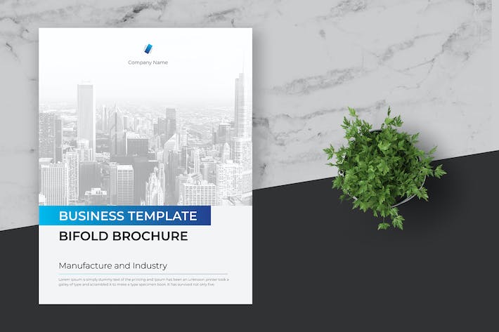 Clean and Minimal Business Brochure