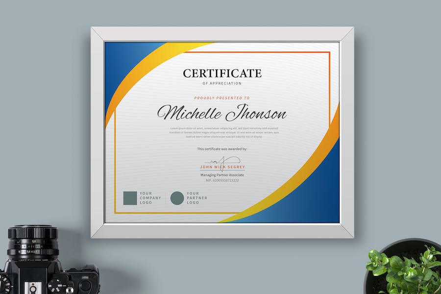 Certificate / Diploma Template Pro