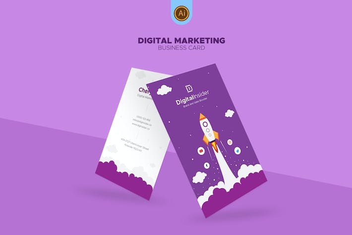 Digital Marketing Business Card 02