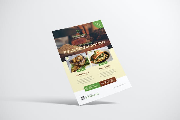 New Menu Restaurant Flyer Design