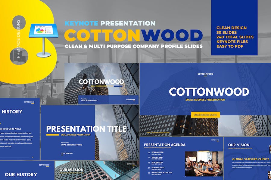 CottonWood – Company Profile Keynote