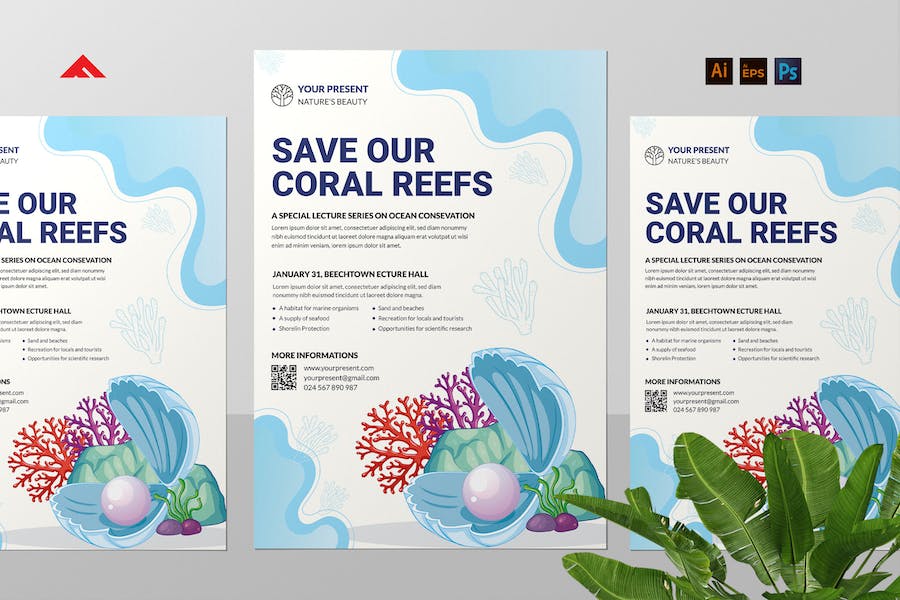 Save Coral Flyer