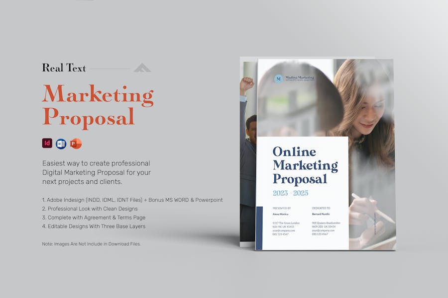 Digital Marketing Proposal – Real Text