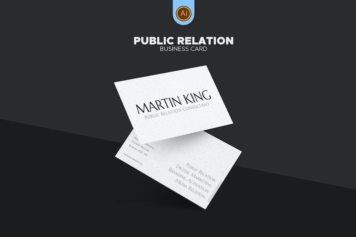 PR Marketing Business Card 07