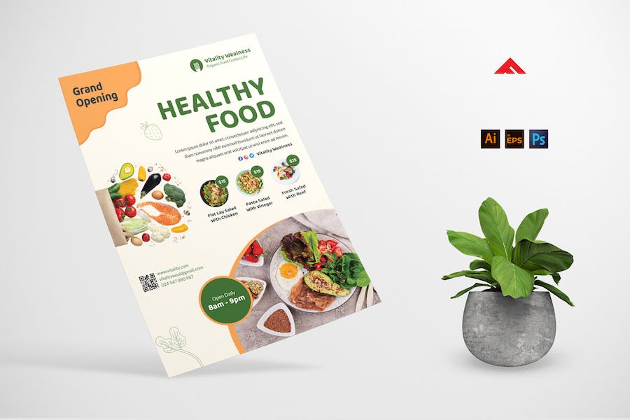 Healthy Food Flyer