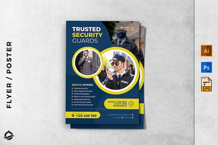 Security guards flyer