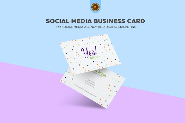 Social Media Business Card 06