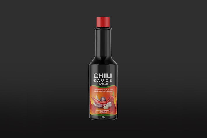 Chili Sauce Label Design