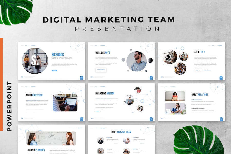Digital Marketing Pro Powerpoint Slide