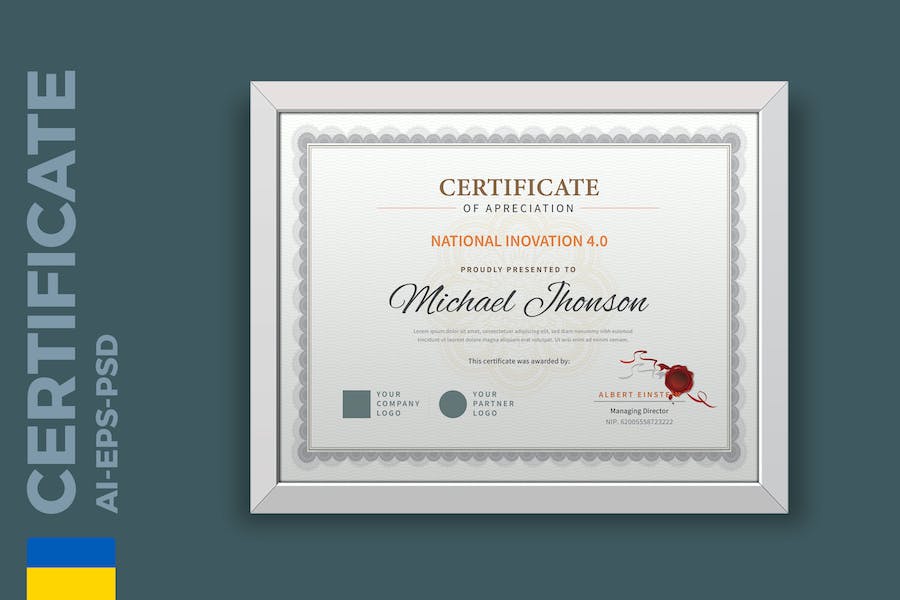 Classic Certificate / Diploma Template