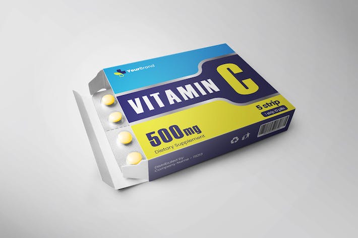 Vitamin C Packaging Design