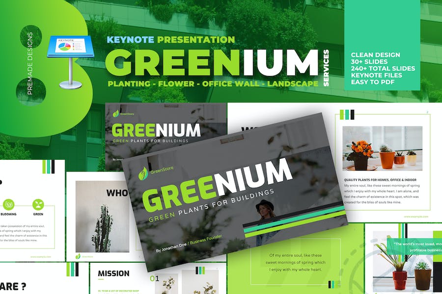 Greenium – Planting Services Keynote