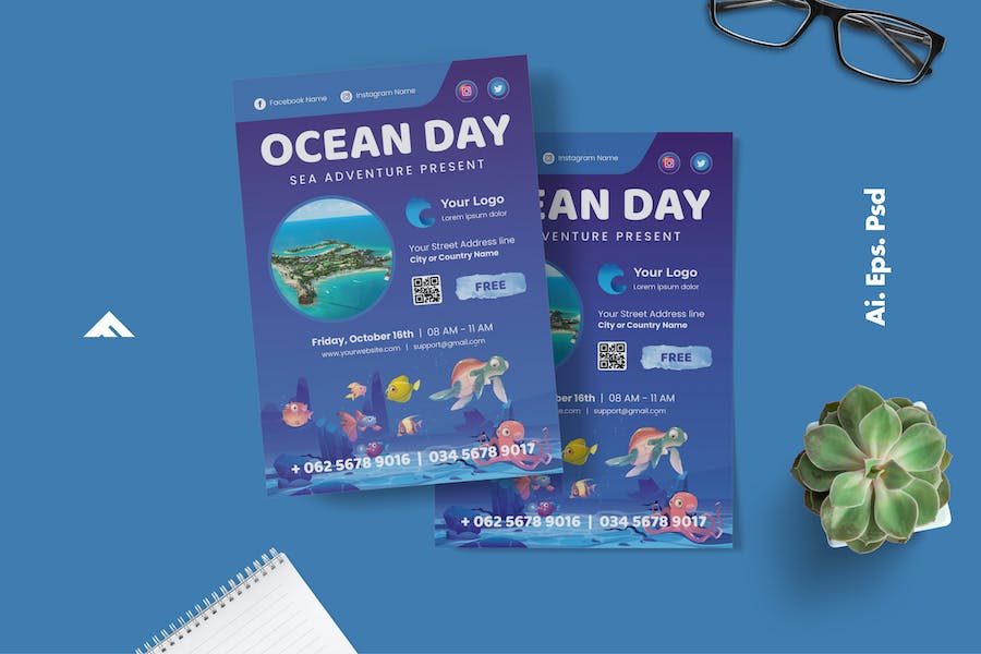 Ocean Day Flyer