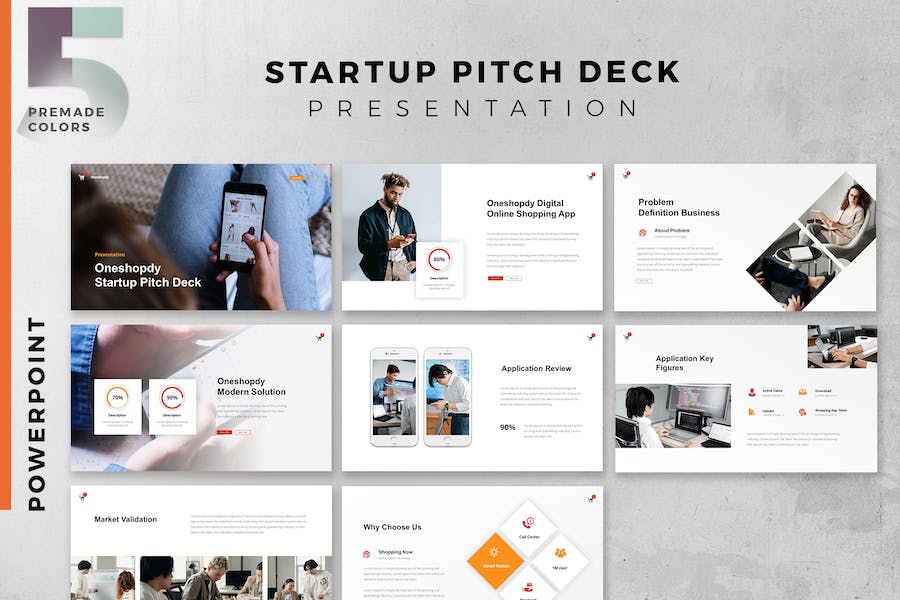 Startup Pitch Deck Marketing Strategy Presentation