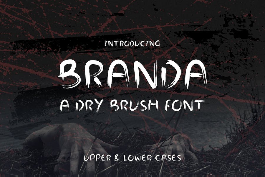 Branda – Dry Brush Web Font