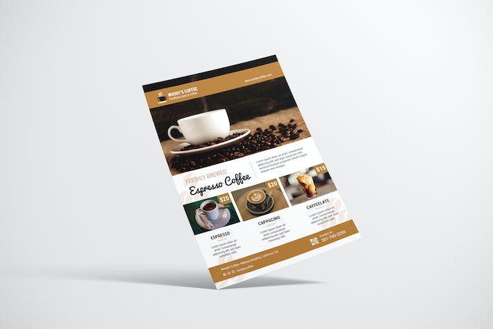 Cafe / Coeffee Flyer Design