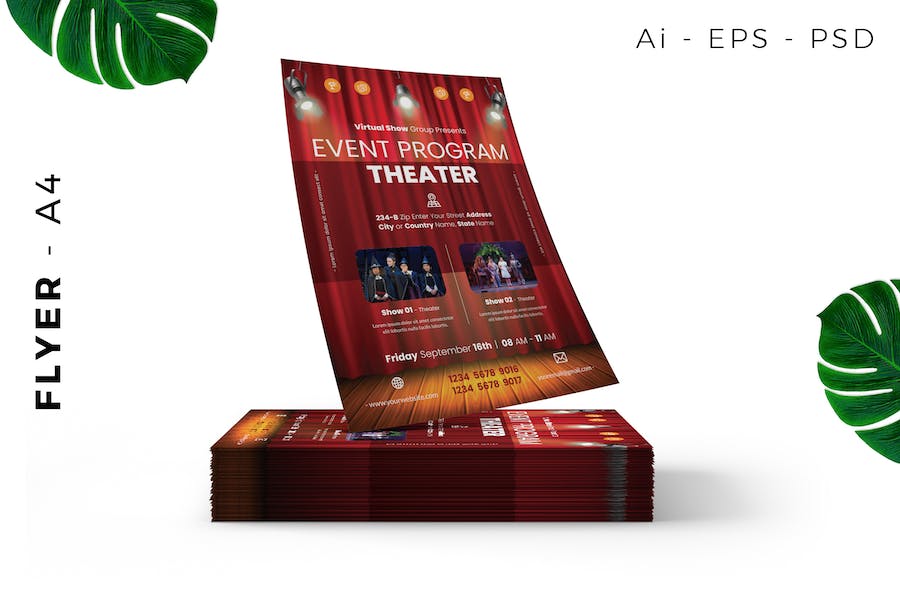 Theatre Act Flyer Design