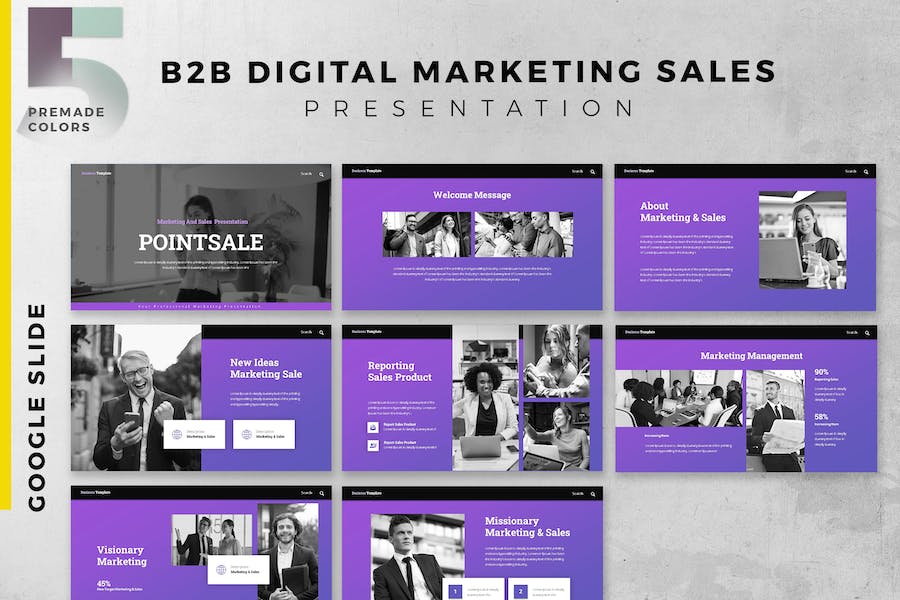 B2B / B2C Digital Marketing & Sales Presentation