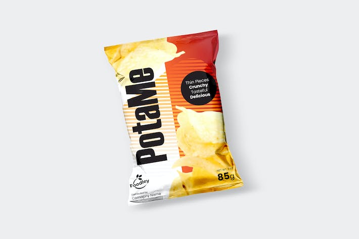 Potato Chips Design Template