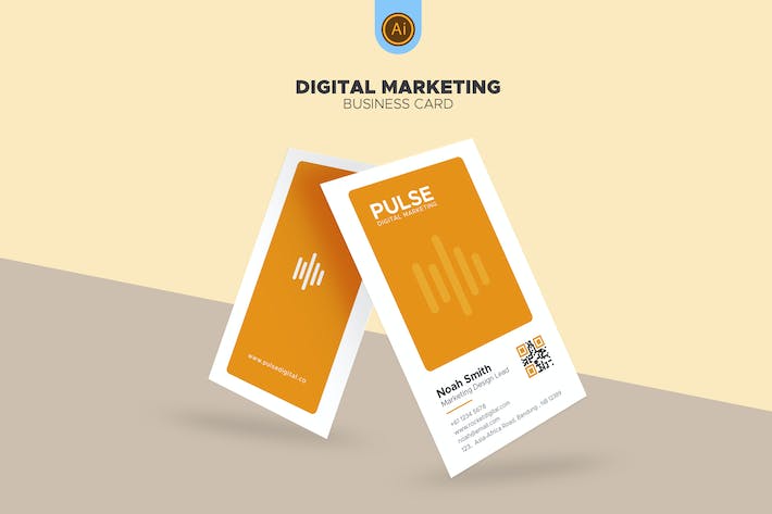 Digital Marketing Business Card 06
