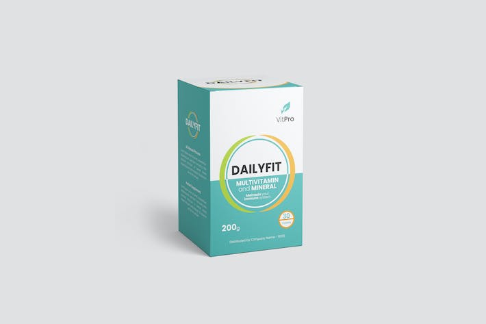 Vitamin Drug Packaging Design