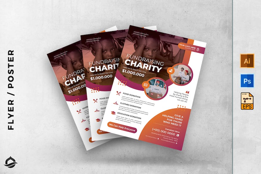 Charity Template Flyer / Poster