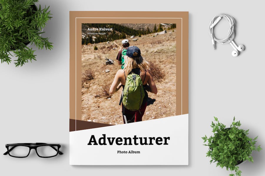 Adventure Theme Photo Book Template