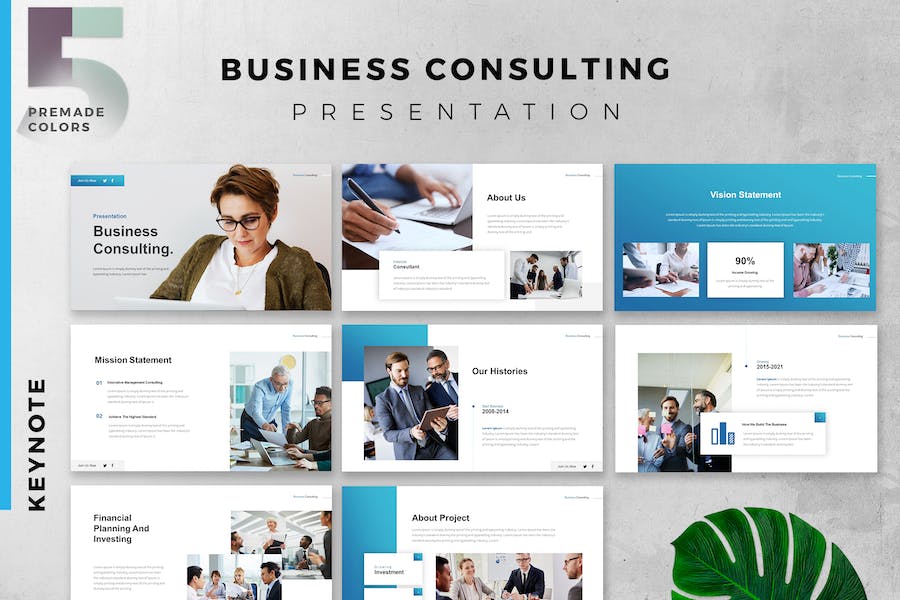B2B Business Consulting Presentation Keynote