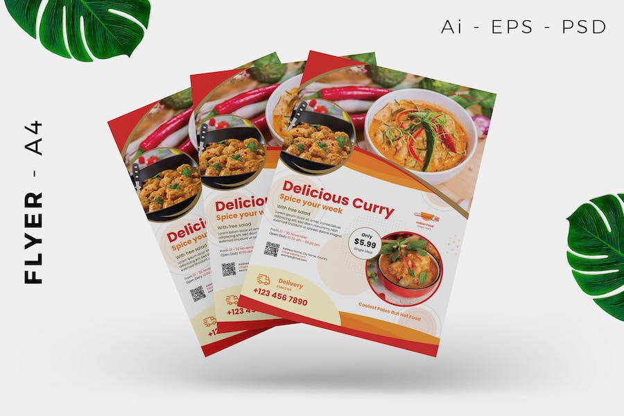 Restaurant / Food Promotion Flyer Design