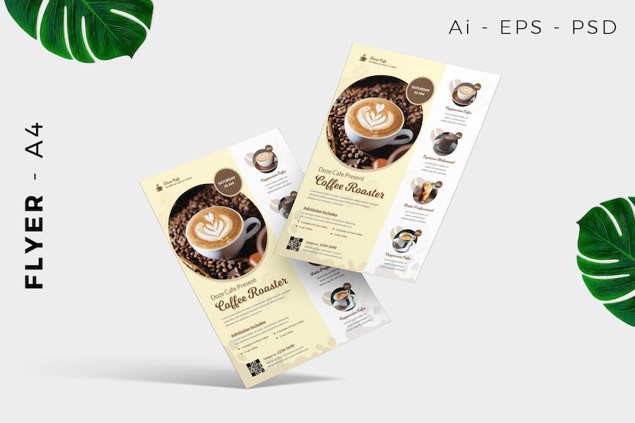 Coffee Cafe Flyer Template