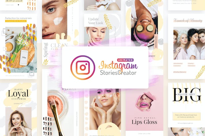 Animated Instagram Stories Creator – Powerpoint V1