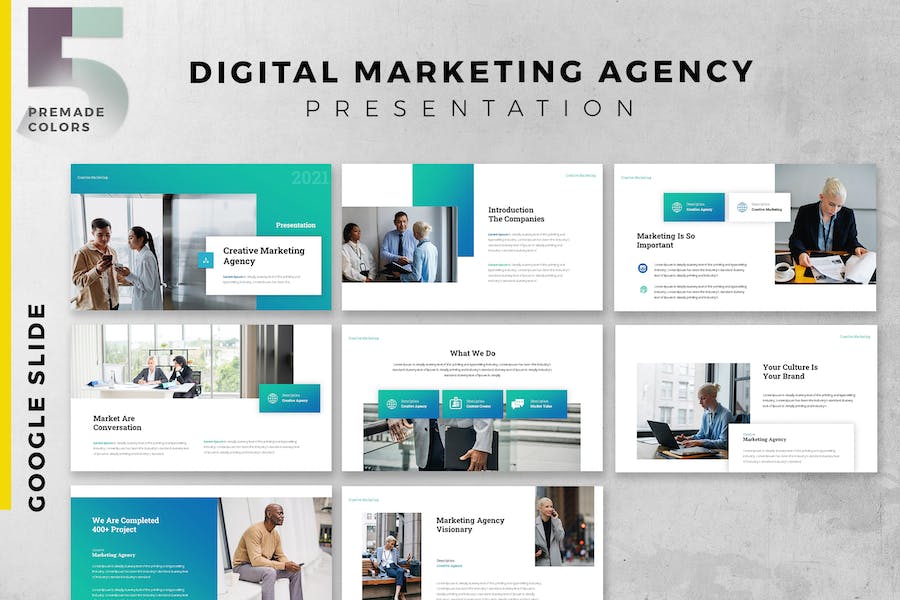 Creative Digital Marketing Agency Presentation