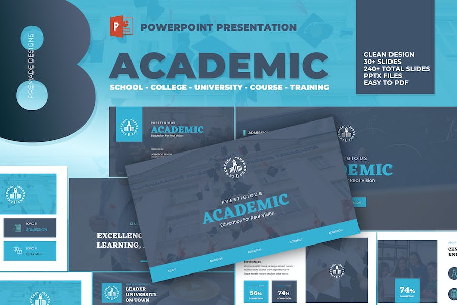 Academic – University School Powerpoint