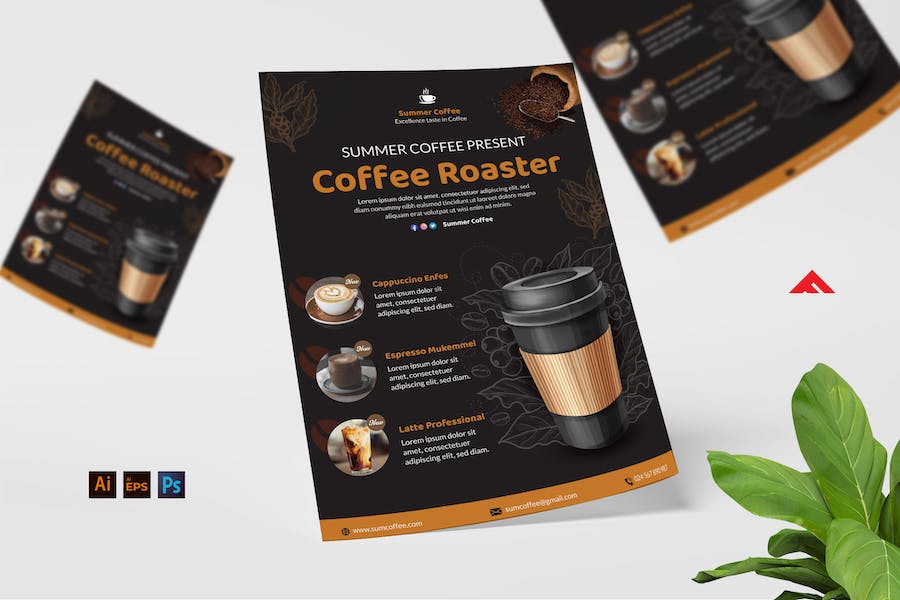 Coffee Roaster Flyer