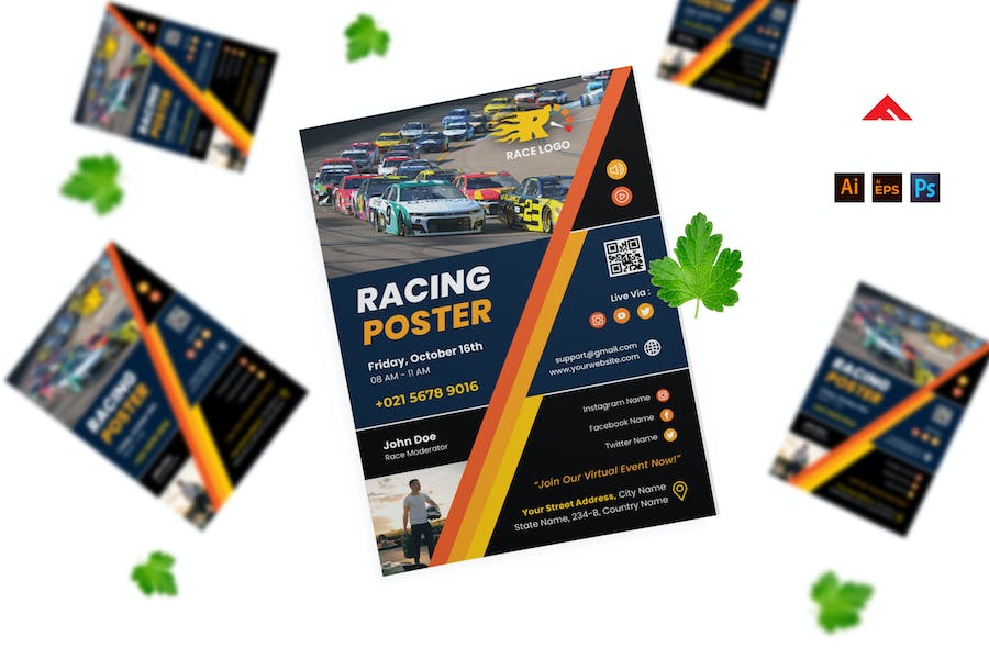 Racing Poster Flyer