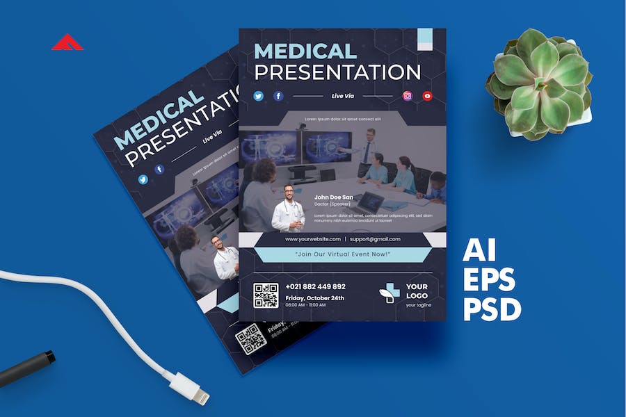 Premium Medical Presentation Flyer