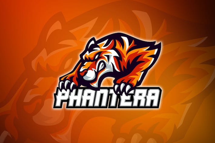 Tiger Team No.4 Phantera – Esport Logo