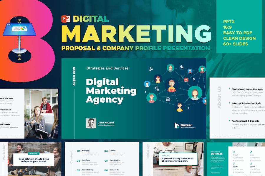 Digital Marketing Agency Keynote Presentation