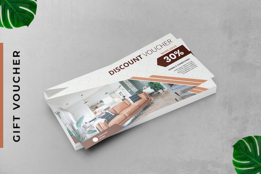 Furniture Gift Voucher Card Promotion