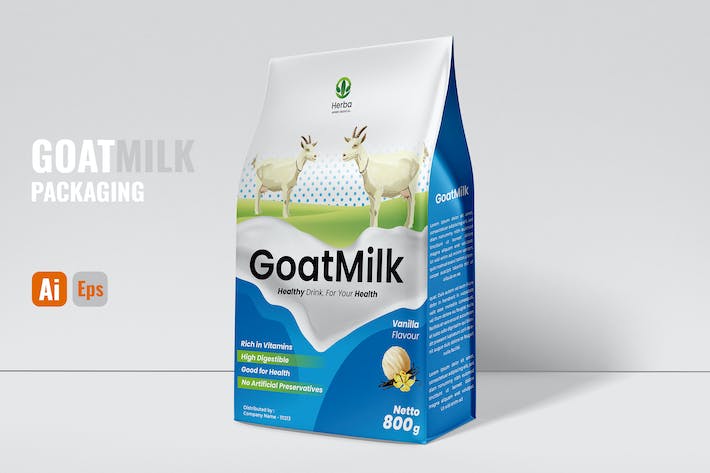 Goat Milk Packaging