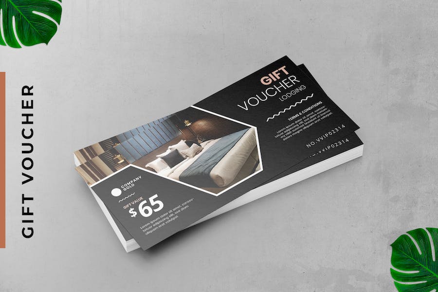 Gift Voucher Hotel Card Promotion