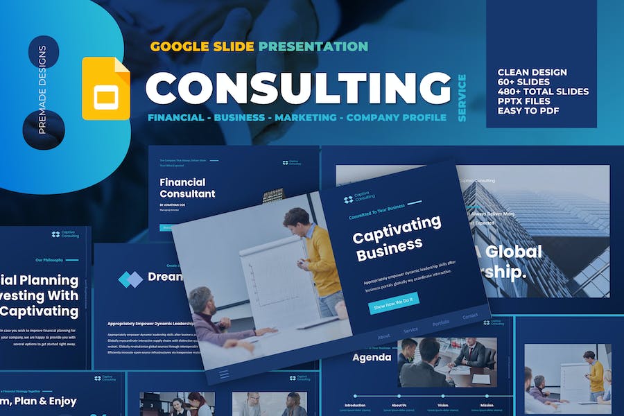 Business Consulting Google Slide Template