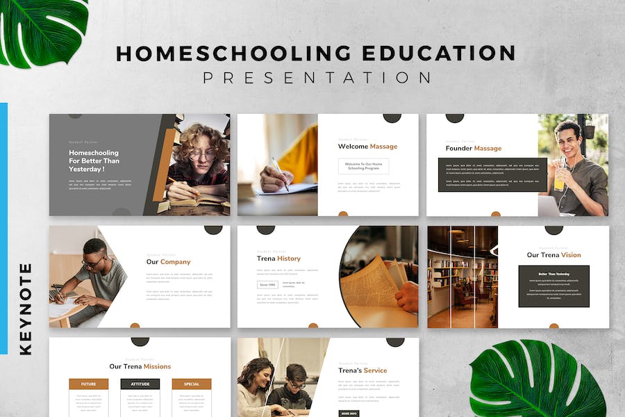 Homeschooling / education Keynote Slide