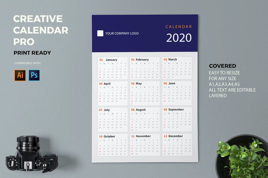 Creative Calendar Pro 2020