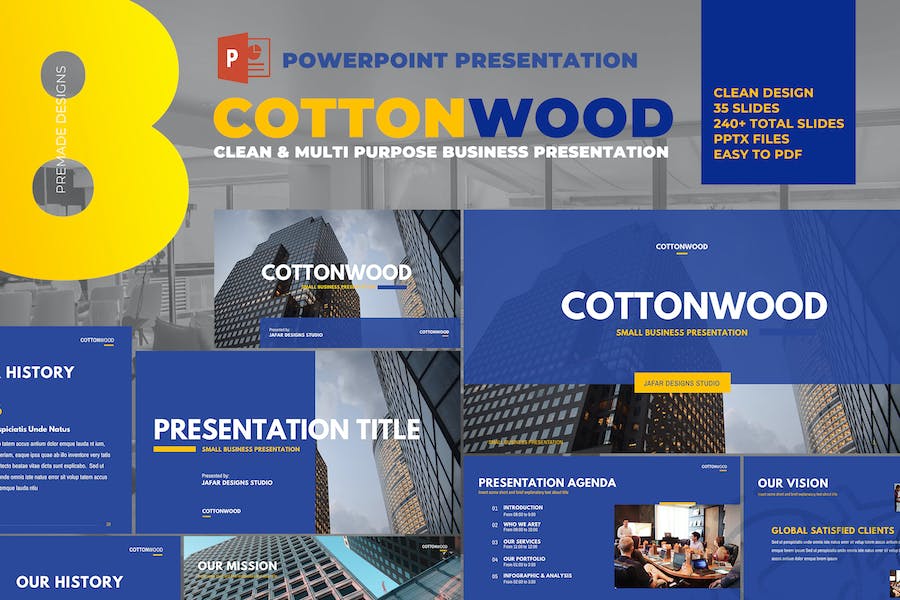 CottonWood – Company Profile Powerpoint