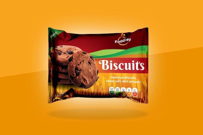 Biscuit Packaging Design – Scalable V2