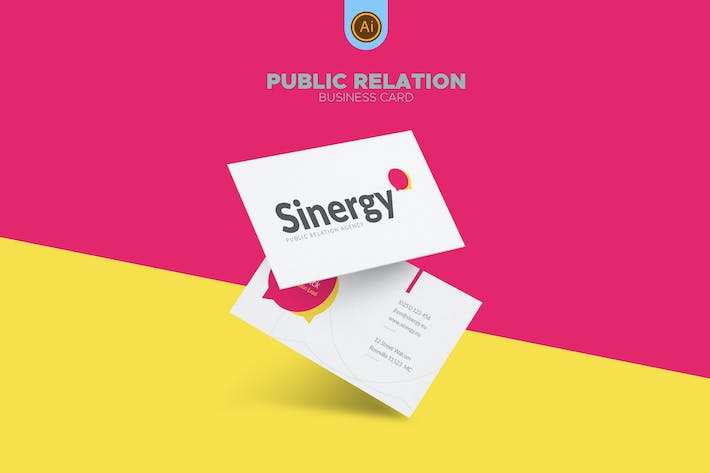Public Relations Business Card 05